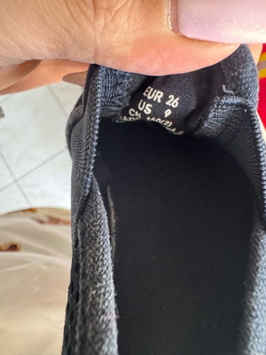 Πανινα παπουτσάκια H&M μπλε σκούρο νούμερο 26 σαν καινούργιο