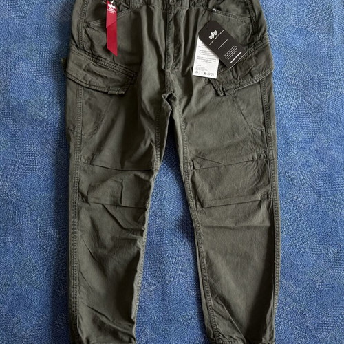 Alpha Industries Force One Cargo pants and Petrol Patch Pant, men's