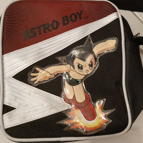 Astro Boy shoulder bag vintage anime like new, black
