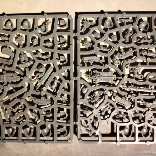 Warhammer 40k Black Templars Upgrade Sprue like new