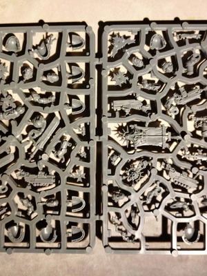 Warhammer 40k Black Templars Upgrade Sprue like new