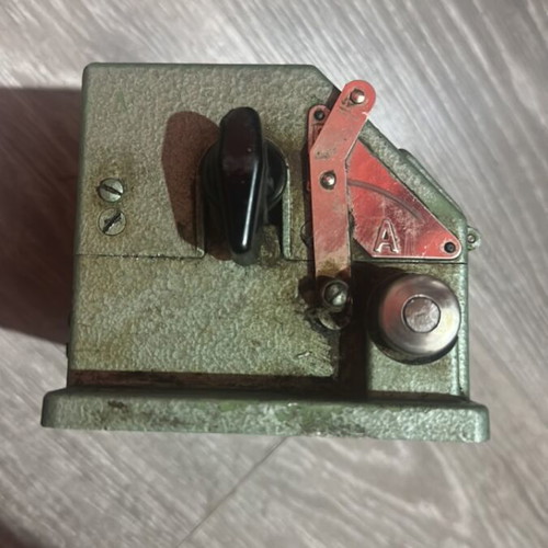 Electromechanical pulse counter M280 AD used, industrial
