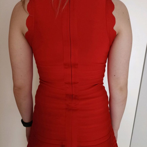 Serendipity mini bandage dress new, red, size Small
