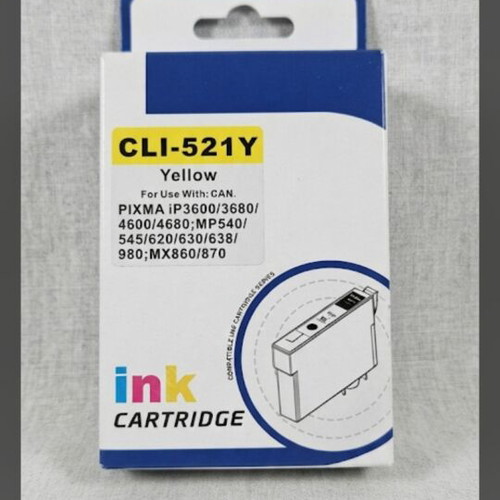 Ink Cartridge CLI-521M compatible magenta for Canon PIXMA printers new