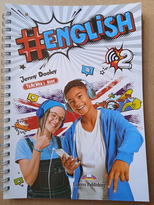 Hashtag English #2 Teacher's Book with Key and Digibook access like new