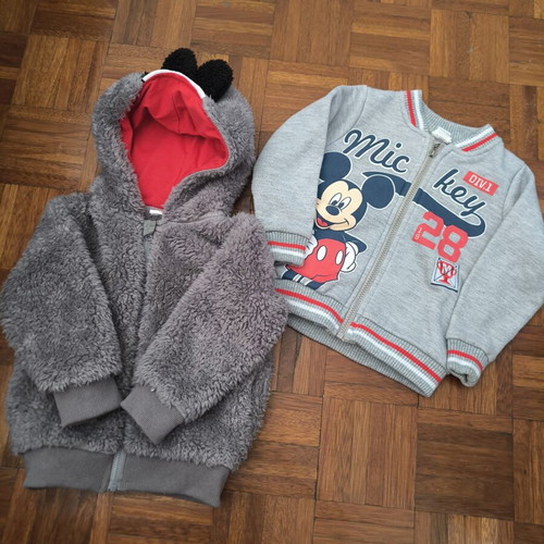 Mickey baby outerwear set for 12 and 12-18 months
