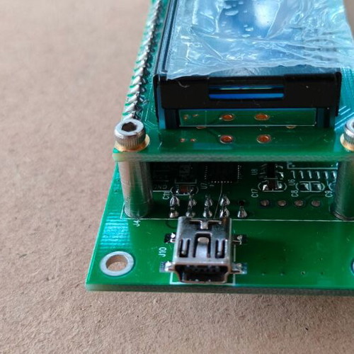 LCD Display 16x2 with USB/UART new, model DE-LP12111