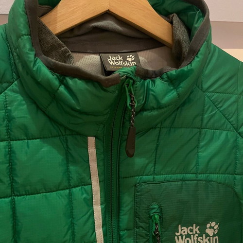Jack Wolfskin Stormlock 3 in 1 Jacket men’s like new, gray/green, size L