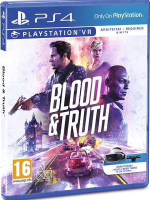 Blood and Truth PSVR PlayStation 4 new
