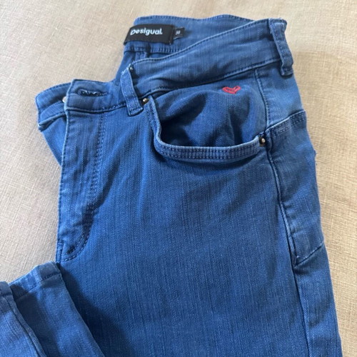 Desigual women's jeans like new, size 38, blue