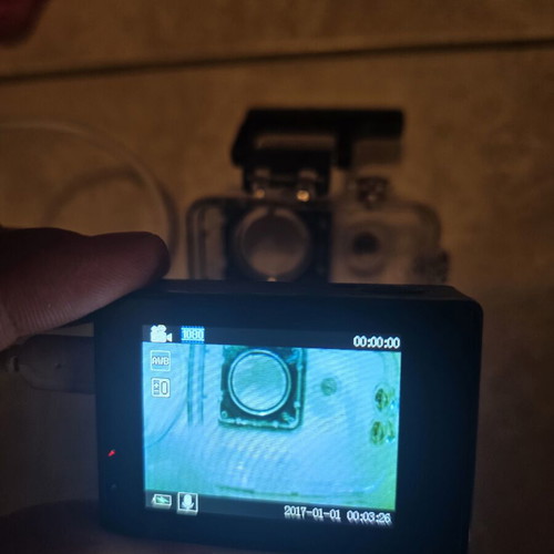 Chinese action camera with accessories