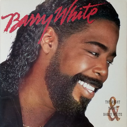 Barry White The Right Night & Barry White vinyl LP