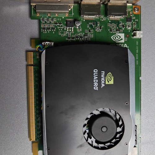 Nvidia Quadro FX580 512MB graphics card used