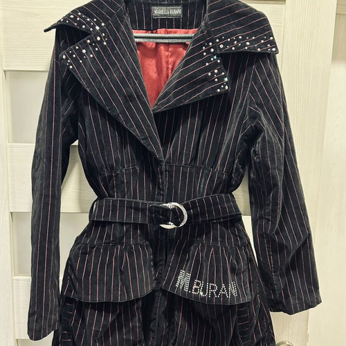 Mariella Burani Italian designer coat jacket like new, L XL
