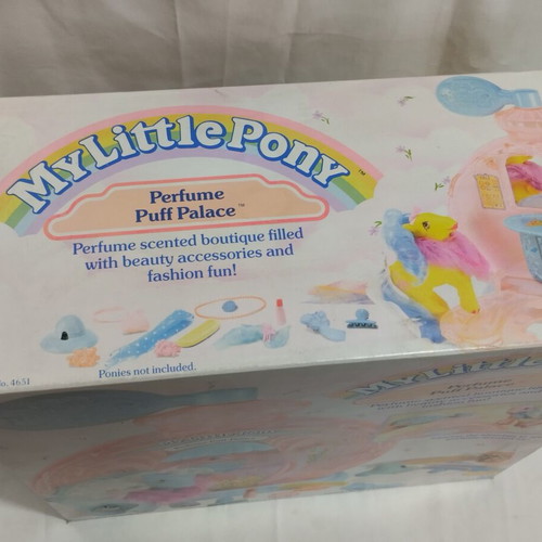 My Little Pony Perfume Puff Palace set new by Hasbro