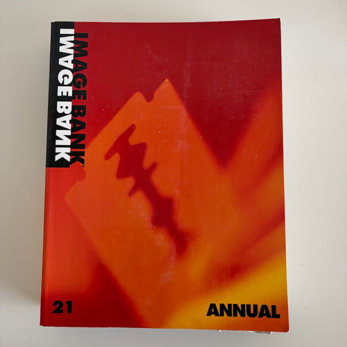 Image Bank Annual 18 & 21 used collectible photography and design books