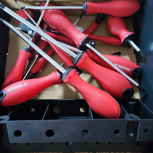 Parkside screwdriver set 37 pieces new