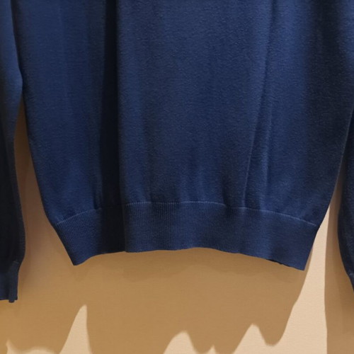 United Colors of Benetton men's sweater used, blue, size Large