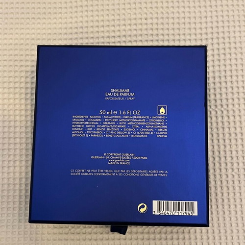 Guerlain Shalimar 50ml Eau de Parfum new, authentic