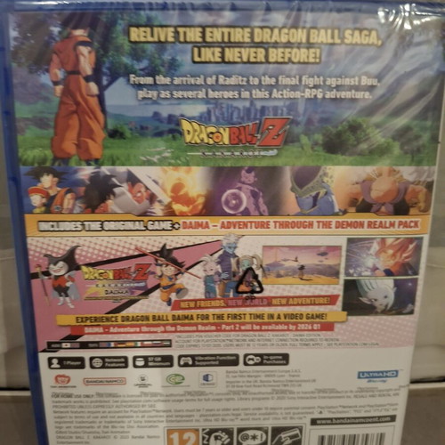 Dragon Ball Z: Kakarot Daima Edition PS5 game new, sealed