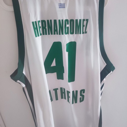 Panathinaikos authentic basketball jersey XL