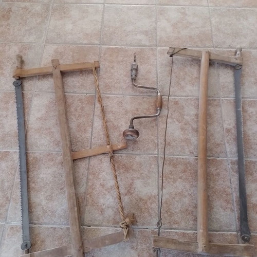 Vintage woodworking tools