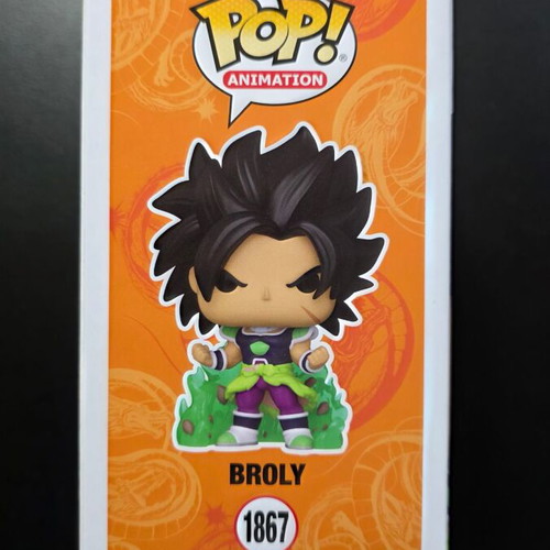 Funko Pop Broly #1867 Funkoshop Exclusive like new