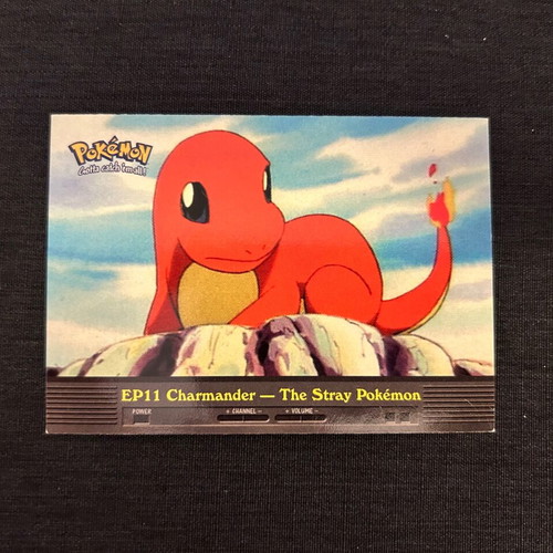 Pokémon Topps card E11 Charmander used