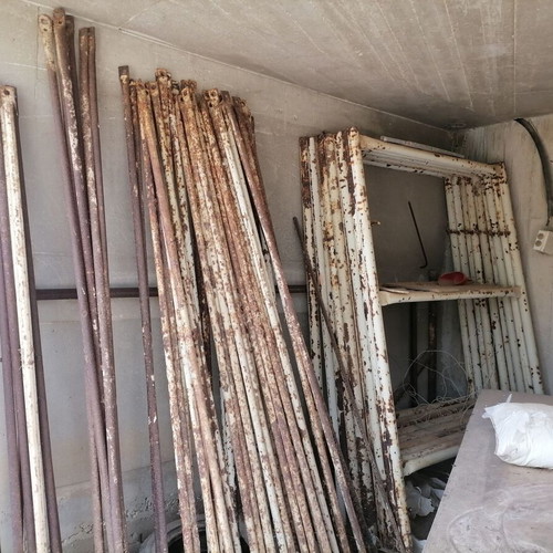 Metal Scaffolding Used Complete Set
