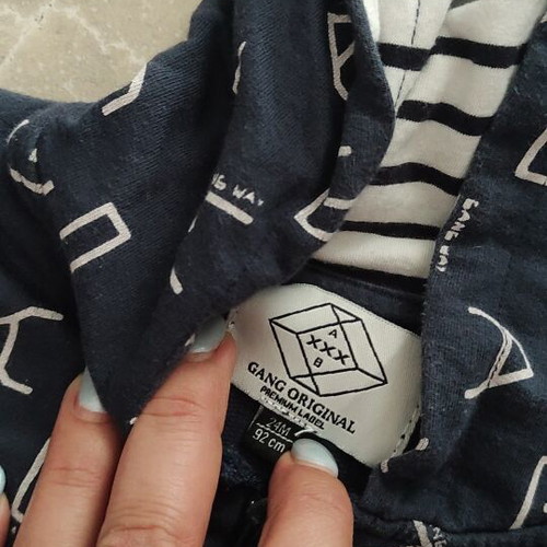 Gang jacket for boy size 2, like new, cotton