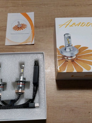 Car headlight bulbs H7 Led 6000 kelvin new