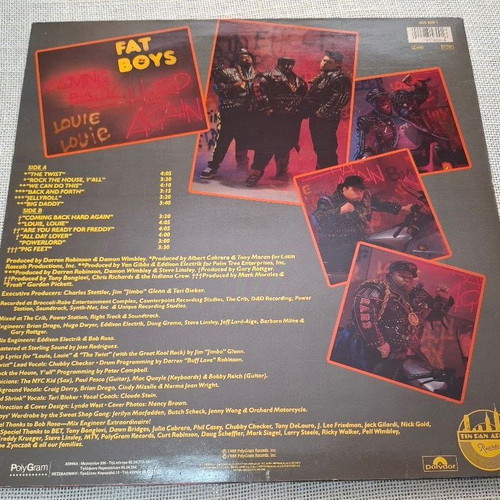 Fat Boys Coming Back Hard Again LP, χιπ-χοπ