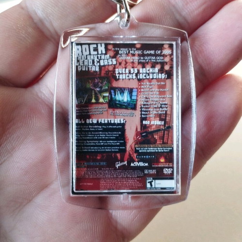 Guitar Hero 2 PS2 keychain
