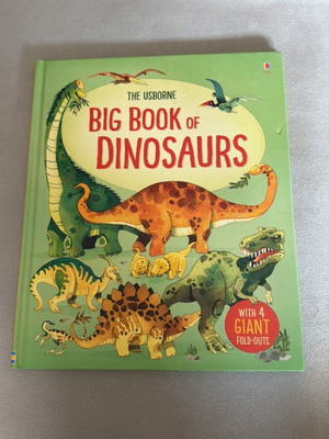 The Usborne Big Book of Dinosaurs like new, English