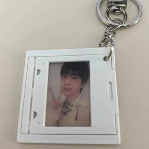 BTS Jin Arirang Weverse keyring new, silver