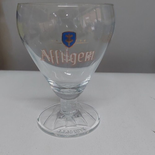 Affligem tulip beer glass 300ml like new collectible