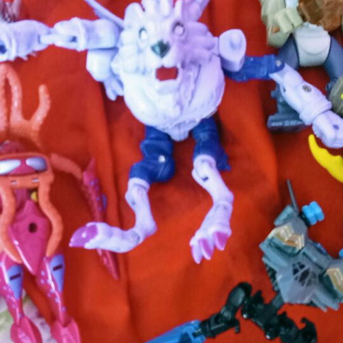 Alien Transformers figures and weapons 1998-2003