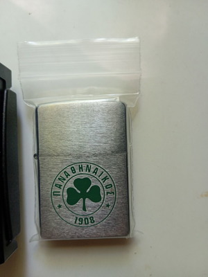Zippo vintage Panathinaikos lighter like new