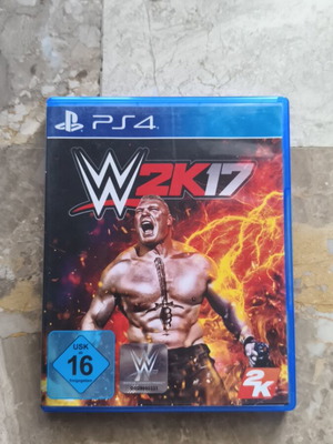 WWE 2K17 PS4 game used in very good condition with disc