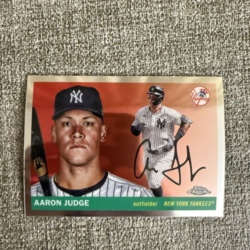 Aaron Judge Topps Chrome Platinum 2026 baseball card Yankees