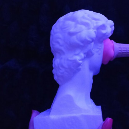 Pop Art David statue