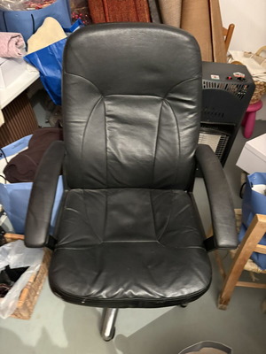 Office chair leather used