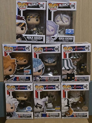 Συλλογή Bleach Anime Funko Pop σαν καινούργια
