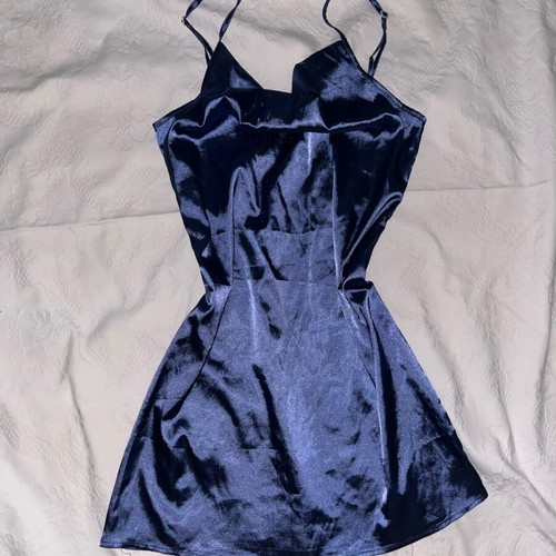 Draped Dress Like New Blue, Size S