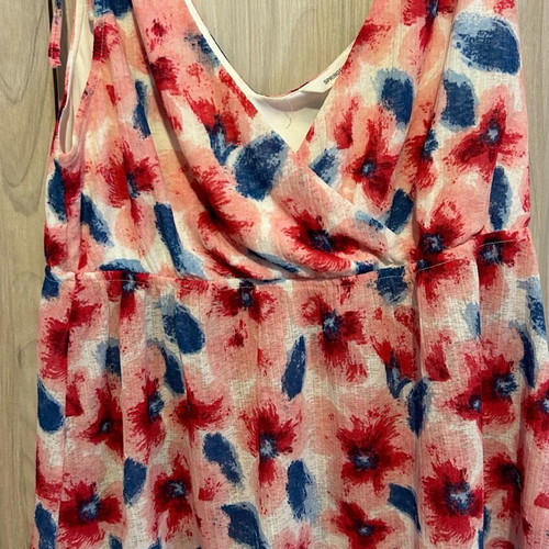 Springfield multicolored blouse with flowers like new
