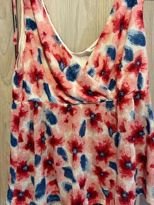 Springfield multicolored blouse with flowers like new