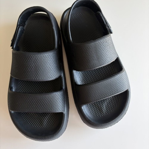 Bdtk children's sandals, black, size 30-31