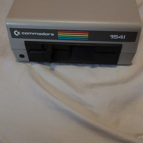 Commodore 1541 Drive like new, retro floppy disk drive