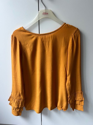 Massimo Dutti blouse like new, size XS, orange