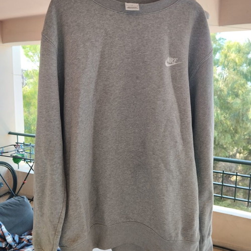 Nike sweater light gray size M